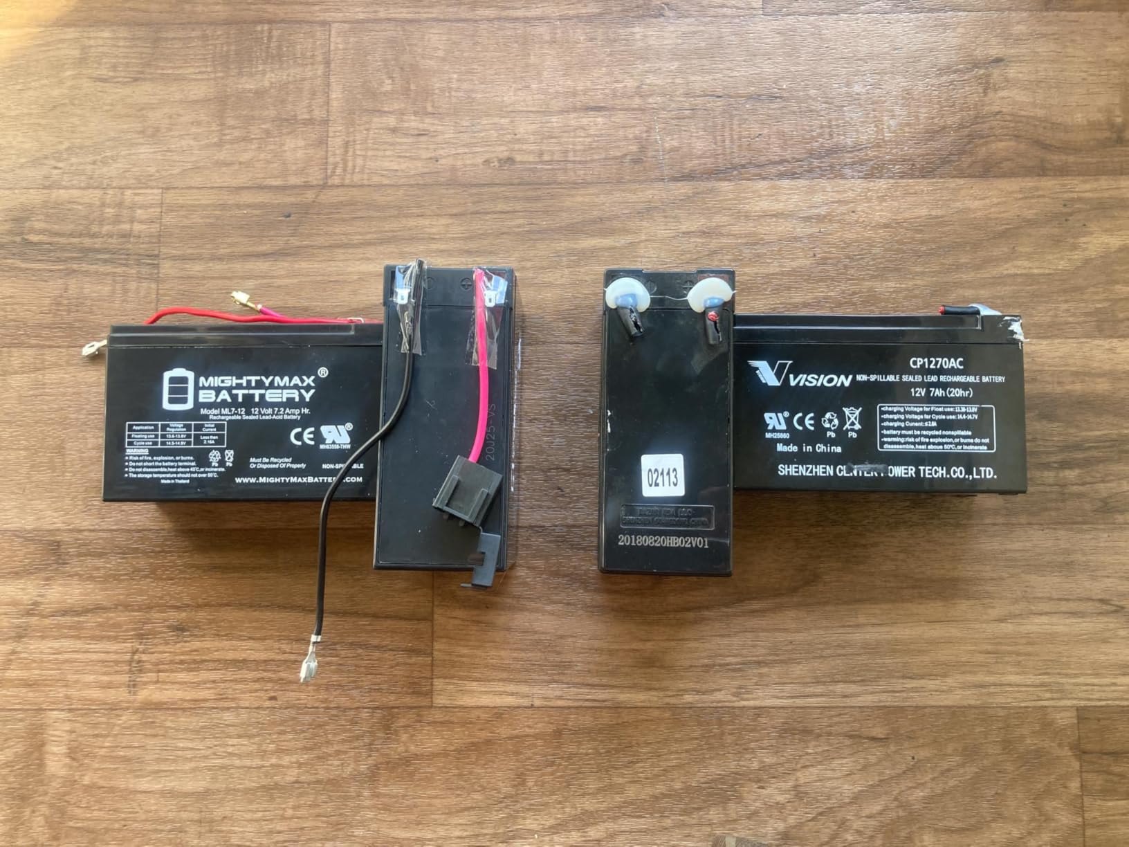 NP7-12 battery customer review photo 3
