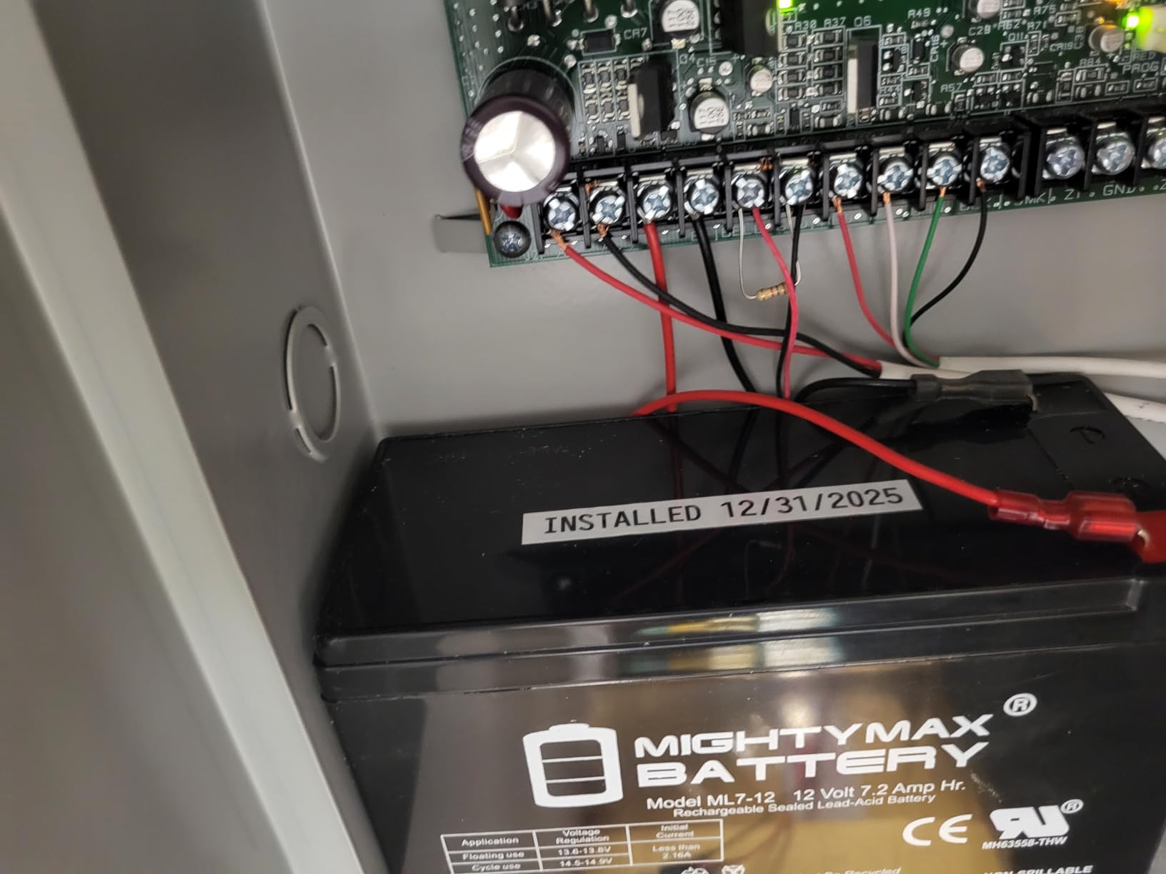 NP7-12 battery customer review photo 4